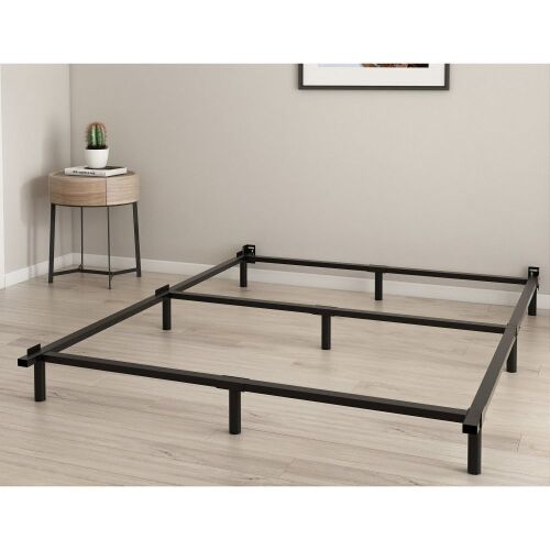 Queen Metal Bed Frame with Recessed Legs, 7-Inch Low Profile - Lot 466