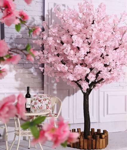 Artificial Cherry Blossom Tree, 5'  - Lot 423