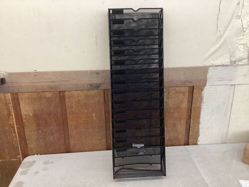 SUPEASY 16-Tier Hanging Wall File Organizer - Lot 463