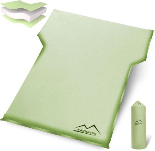 M KARMATER SUV Self Inflating Sleeping Pad for Car Camping, 2-Inch-Thick Memory Foam  - Lot 118