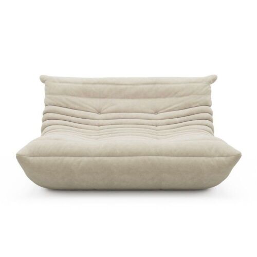 Mccullen Bean Bag Sofa, Light Grey  - Lot 27