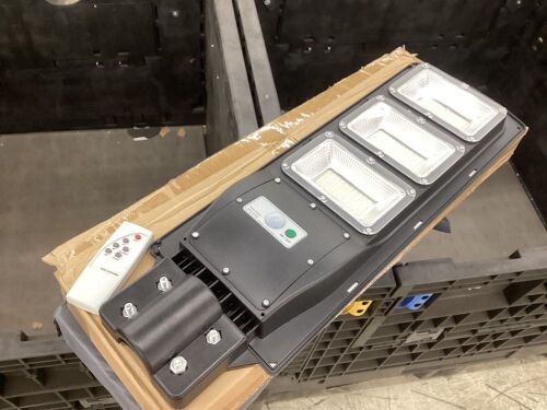 Lot of (4) Solar Street Lamps  - Lot 64