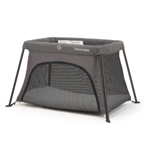 Travel Crib, Portable Crib for Baby Travel, Lightweight Travel Crib Foldable Playpen with Soft Mattress, Carry Bag for Babies to Toddler Grey 24.01 x 6.3 x 19.68 inches - Lot 52