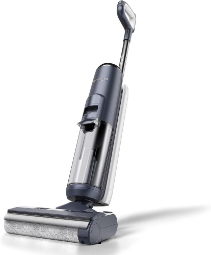 Tineco Floor ONE S5 Smart Cordless Wet Dry Vacuum Cleaner and Mop for Hard Floors, Digital Display, Long Run Time, Great for Sticky Messes and Pet Hair, Space-Saving Design, Blue - Lot 65
