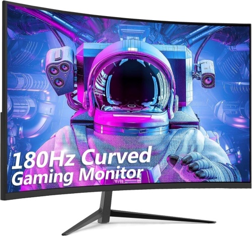 Z-Edge 24-inch Curved Gaming Monitor 180Hz Refresh Rate, 1ms MPRT, FHD 1080 Gaming Monitor, R1650 Curved, UG24 AMD Freesync Premium Display - Lot 201