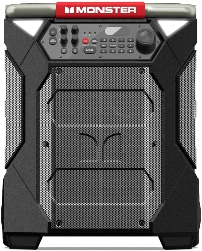 Monster Rockin' Roller 270 Portable Indoor/Outdoor Wireless Speaker - Gray/Black - Lot 202