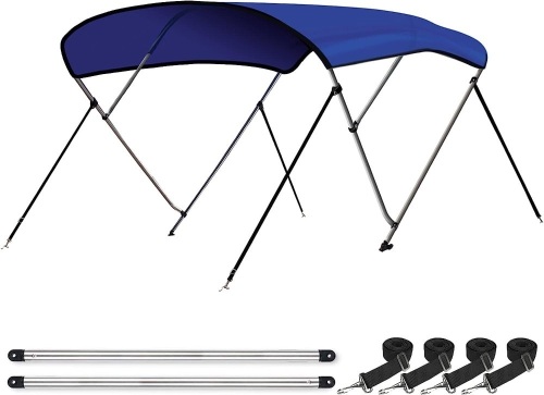 bimini boat top cover6L X 46H X 79"-84W - Lot 213
