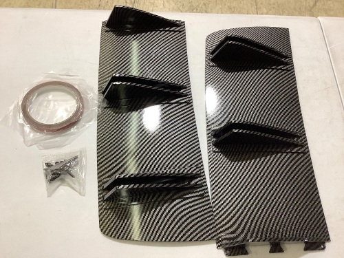 New 3 fin universal car tail wing lower rear body shark - Lot 137