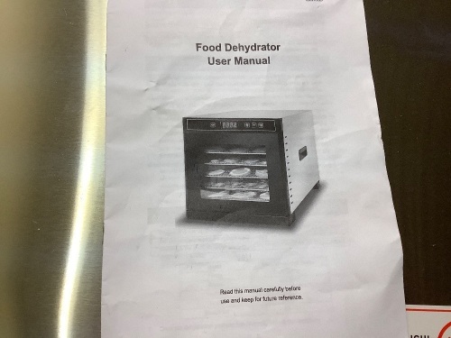 Food Dehydrator - Lot 143