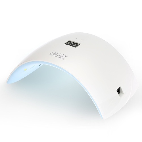 Abody 24W LED UV Lamp Nail Gel Dryer Fingernail & Toenail Gel Curing White Light Nail Art Painting Salon Tool case of 48 - Lot 307