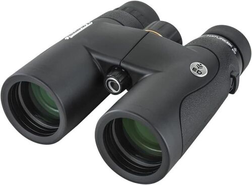 Celestron–Nature DX ED 8x42 Premium Binoculars –Extra-Low Dispersion Objective Lenses –Outdoor and Birding Binocular–Fully Multi-coated with BaK-4 Prisms–Rubber Armored – Fog & Waterproof Binoculars - Lot 4727