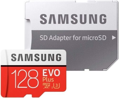 Samsung Evo Plus Class 10 UHS-I microSDXC U3 with Adapter (128GB MB-MC128GA/APC) - Lot 4741