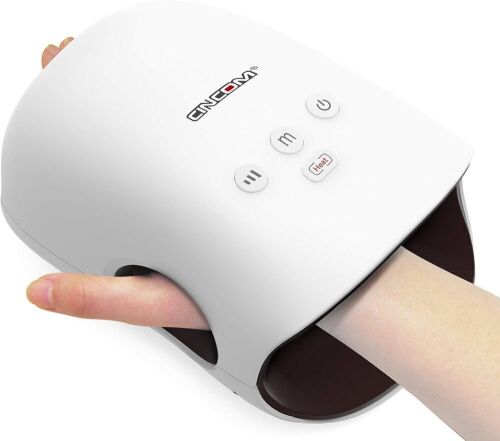 CINCOM Hand Massager - Cordless Hand Massager with Heat and Compression for Arthritis and Carpal Tunnel - Gifts for Women(White) - Lot 4757