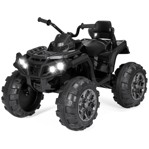 12V Kids Ride-On 4-Wheeler Quad ATV Car w/ 3.7mph Max, Bluetooth, Headlights - Lot 4836