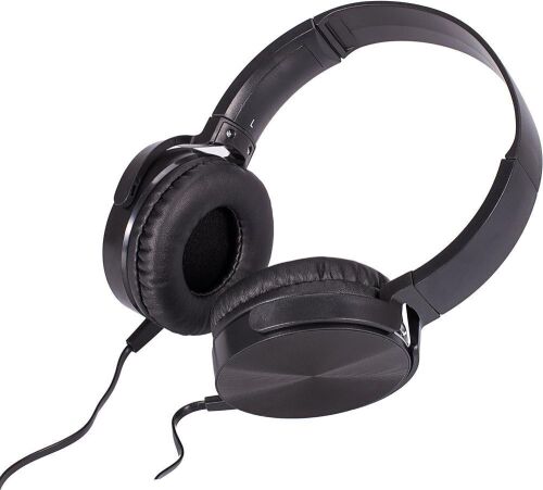 Wired Headphones Over Ear,Mclife Wired Headphones Earbuds,Foldable Headsets with Built-in Mic for PC,Computer,Mac,iPod,iPhone,Android Smartphone,etc - Lot 4879