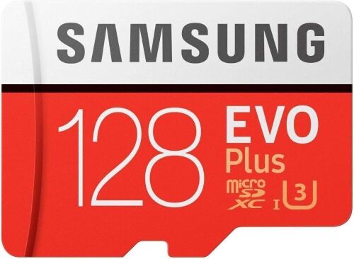 Samsung Evo Plus Class 10 UHS-I microSDXC U3 with Adapter (128GB MB-MC128GA/APC) - Lot 5009