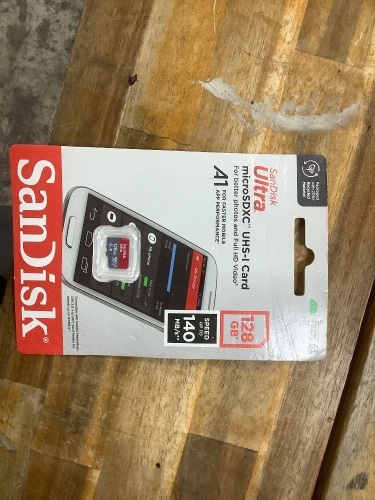 Sandisk Ulra Micro SD Card 128 GB - Lot 5127