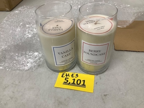 Scented Candles (Set of 4) - Lot 5101