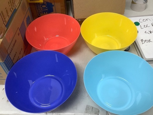 Bright Serving Bowls - 12 Count - Lot 5116