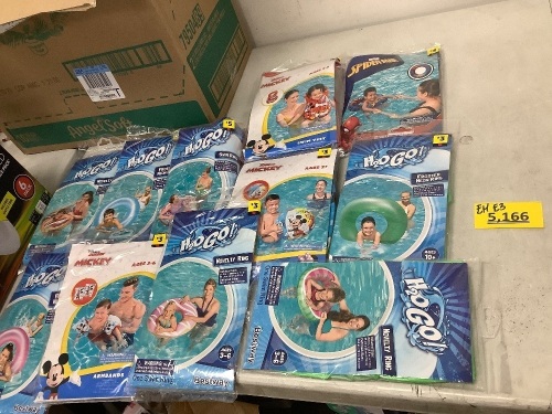 Pool Floaties - 18 Count - Lot 5166