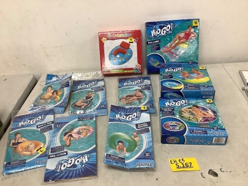Pool Floaties - 11 Count - Lot 5167
