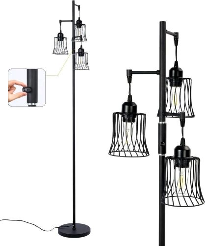 Pazarfami Industrial Floor Lamp - Lot 450