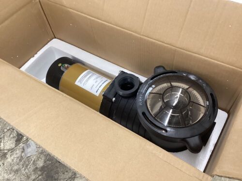 Pool Pump 1.5 HP 230V Dual Speed - Lot 452