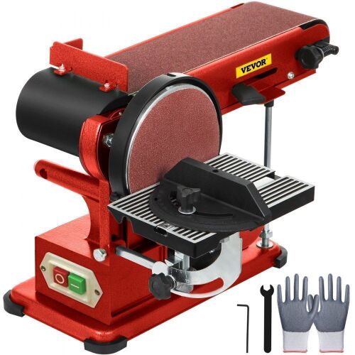 VEVOR Belt Disc Sander 4x36inch and 6inch Disc, 375W - Lot 496