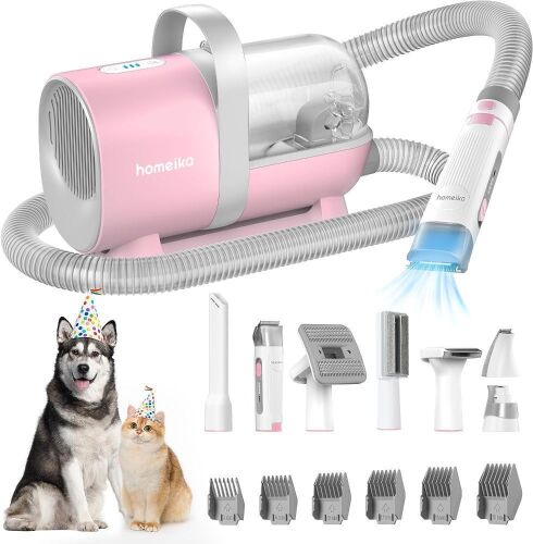Homeika Pet Vacuum Groomer Kit  - Lot 603