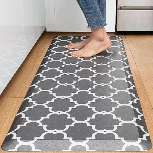 KOKHUB 1/2 Inch Thick Cushioned Anti Fatigue Waterproof Kitchen Rug, 17.3" x 60" - Lot 604