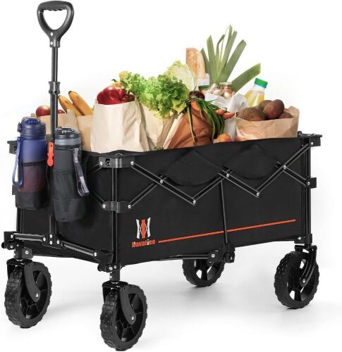 Navatiee Collapsible Folding Wagon with Two Drink Holders - Lot 212
