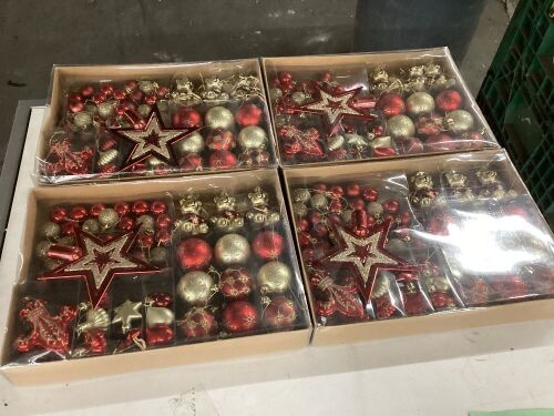 Lot of Christmas Ornaments  - Lot 368