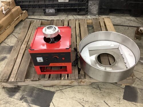 Commercial Cotton Candy Machine - Heat Doesn't Work  - Lot 147
