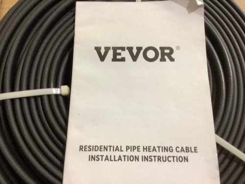 vevor residential pipe heating cable - Lot 198