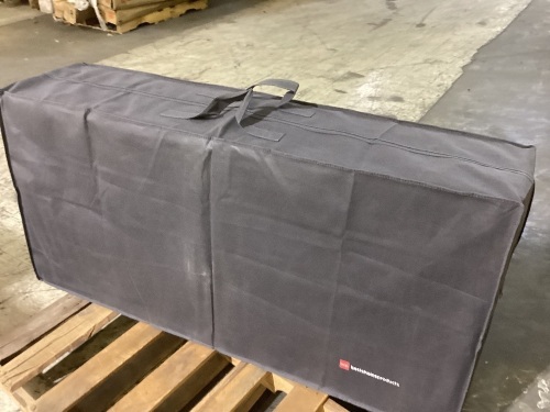Folding Portable Mattress Topper w/ plush foam 4 in - Lot 314