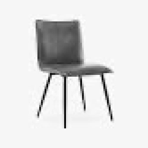 Burlington Black Legs Dining Chairs Set of 419"w x 22"d x 33"h - Lot 866