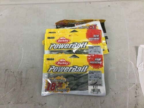 Set of 6 Power Bait Pro Design Skeet Reese the deal - Lot 4644