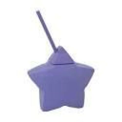 6 Pack of Purple Star Shaped Cups With Lid and Straw 20fl oz - Lot 5200