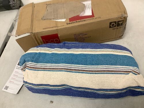 Brazilian-Style Double Hammock w/ Portable Carrying Bag - Lot 5481