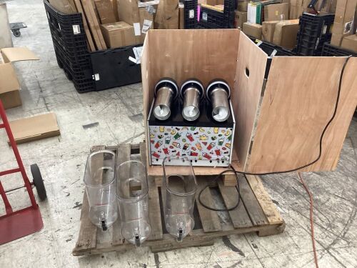 3 Tank Slushy Machine - Spins & Gets Cold - Lot 58