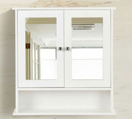 Wall Mounted Bathroom Mirror Medicine Cabinet - Lot 260