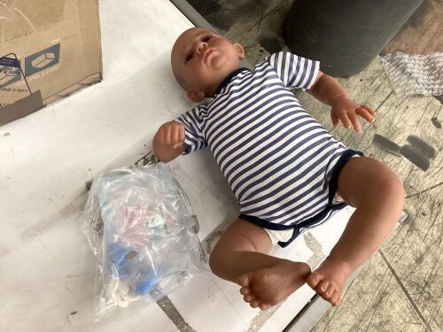 23" Silicone Reborn Baby Doll  - Lot 639