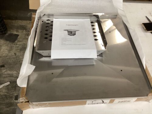 13 x 13 Chimney Hood - Lot 717