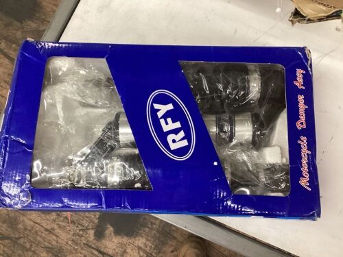 280mm Universal Motorcycle Rear Air Shock Absorber Pair  - Lot 715