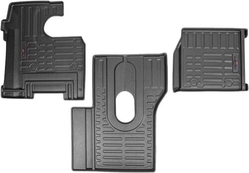 High Soar Truck Floor Mat Seat Floor Liners Compatible with 2000-2011 International 5500i, 5600i, 5900i, 9200i, 9400i, 9900i  - Lot 711