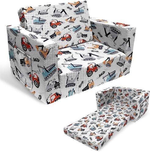 Kids Extra Soft Flip Open Chair & Sleeper - Lot 336
