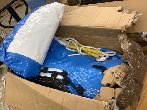 VEVOR Inflatable Water Trampoline 10ft with Ladder - Lot 526