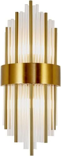 WABON Modern Crystal Wall Lamp Gold  - Lot 540