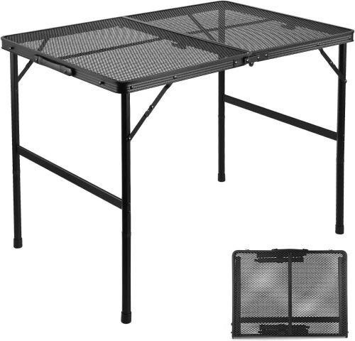Odoland Portable Ultralight Aluminum Folding Camp Table 3'  - Lot 553