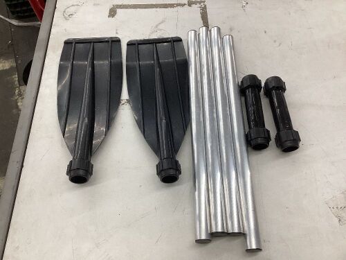 Aluminium Alloy Detachable Boat Oars, 2 pc - Lot 603